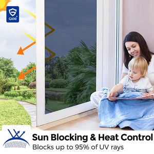 Nouvelle mode résistance à la chaleur écran solaire Uv protection solaire bloquant l'isolation thermique sans Film de réflexion pour fenêtre de bâtiment - Product Image 5
