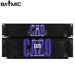 Pro CA Series Power Amplifier 2 Channel Power Amplifier High 2U 3U Factory Wholesale