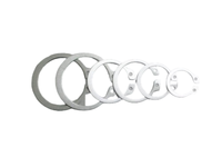 304 Stainless Steel Circlips for Shaft External Retaining Ring C Type Snap Ring Bearing Circlip M3-M160