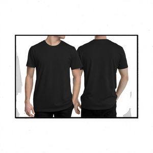 เสื้อยืดผู้ชายผ้าเจอร์ซีย์คุณภาพสูง 100% ผ้าฝ้าย ลายพิมพ์เรียบหรือลายต่างๆ สั่งทำโลโก้ได้ น้ำหนัก 180 กรัม ขายดี - Product Image 3