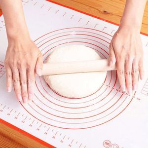 USSE Food Grade <b>Silicone</b> <b>Baking</b> <b>Mat</b> Non-Stick Rectangle Dough Rolling and Pastry <b>Mat</b> Reusable with Measurement - Product Image 2