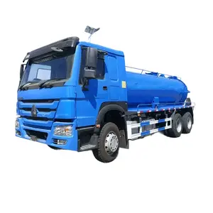 HOWO rhd tay phải lái xe nước thải hút nóng salesning tàu chở nước thải chân không 6x4 Hệ thống thoát nước thải tự hoại quản lý tàu chở dầu xe tải với