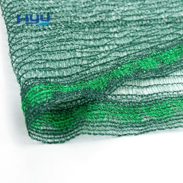 HDPE grünes UV-beständiges Sonnenschutznetz Rollen Gartengitter Zaun Netz