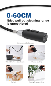 <span class=keywords><strong>Robinet</strong></span> de cuisine commercial intelligent en acier inoxydable 304 avec douchette extractible et mitigeur chaud/froid, fabriqué en Chine - Product Image 2