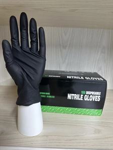 3 mil elastis kualitas tinggi salon kecantikan rambut tato pekerjaan rumah tangga sarung tangan nitril - Product Image 4