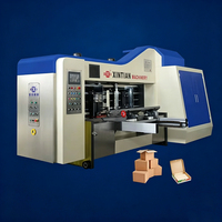 Machine d'impression et de découpe flexographique haute vitesse XT-F FFG en ligne 2 couleurs pour boîtes à passage unique