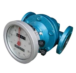 4-20ma IP65保護0.5% 高精度GOGF-1000楕円形ギア流量計ステンレス鋼キャストスチール機械インジケータ - Product Image 1