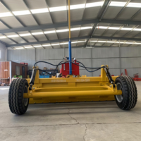 Machine de niveleuse de terre de laser de traction de tracteur d'équipement agricole de rendement élevé
