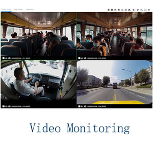 Cámara de conteo de pasajeros para autobús Ultravision, sistema de monitoreo de video con GPS CMSV6 - Product Image 3