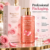 Gel Douche Personnalisé d'Usine à Prix Bas, Hydratant, Blanchissant, Exfoliant, Parfum Lait, Nourrissant Direct, Aromathérapie