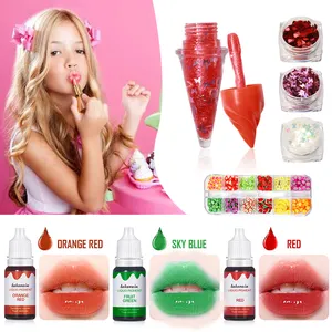 Bulk Kids Lip Gloss Base Diy Batom Material Gel Para Base De Lip Gloss Batom Líquido Handmade Diy Lip Kit