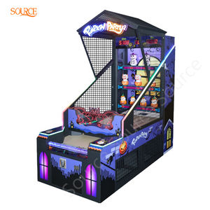 Máquina de juego de disparos de Arcade que funciona con monedas Parte 2 Canje de boletos de calabaza para lanzar y disparar pelotas Diversión y diversión - Product Image 2