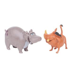 12 Little Lion Hand Doll Rhino Hippo Lion King Modelo Juguete Escena Adornos Película Animación Plástico Frozen Personajes Original - Product Image 3