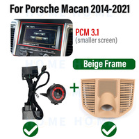 Cronómetro LCD para tablero Interior para Porsche Macan 2014 -2021, reloj cronógrafo Central, brújula, medidor electrónico, accesorios de reloj