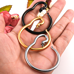 Evorte Classic 316L Acier inoxydable <span class=keywords><strong>4mm</strong></span> DIY Crochets d'<span class=keywords><strong>oreille</strong></span> DIY, Dilatateurs d'<span class=keywords><strong>oreille</strong></span> basiques, Tunnels, Plugs, Bijoux de piercing - Product Image 2