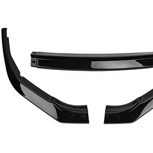 วัสดุ PP หรูหราสำหรับ Subaru 2002-2003 Impreza WRX STI gda ประเภท V2ลิปกลอสด้านหน้า (bugeye) ติดตั้งง่าย - Product Image 1