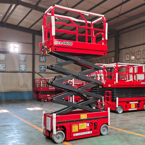 Nieuwe fabrieksdirecte levering Shandong 8m bouw schaarlift zelfrijdende hydraulische elektrische mobiele retail hotels 500kg - Product Image 4