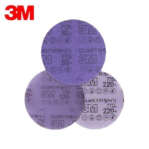 3M Hookit II 775L 150mm 1mm 中粒セラミックPSGフィルムサンディングディスク OEMオービタルサンダー用 - Product Image 1