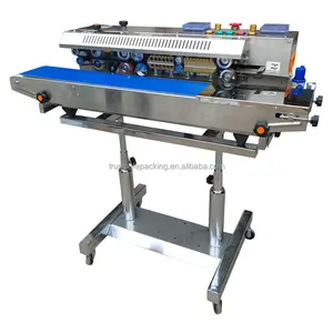 SSS FR1200 Continuous sealing machine commercial automatic vacuum nitrogen oxygen ink roller colored printing packaging machine