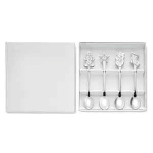 Set di 4 cucchiai natalizi personalizzati per merchandising - Product Image 5