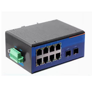 USR-ISG208-SFP Switch de Grado Industrial, Gigabit, 8 Puertos, Gestión, Almacenamiento de Energía, Control Industrial, Interfaz S-FP, Serie IS-G - Product Image 1