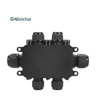 E-Weichat Boîte de jonction électronique de haute qualité IP68 murale 131x95x37mm Boîtier d'instrument électronique extérieur certifié