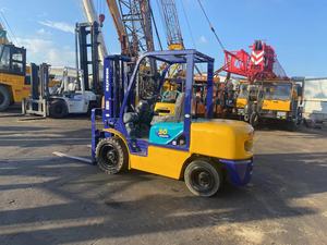 Komatsu 3-Ton Second-Hand Internal Combustion <b>Forklift</b> Truck 4WD Solid Tire Rough Terrain Excellent Condition - Product Image 5