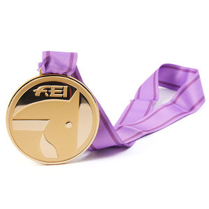 Medalla Premio Cuello Cordón personalizado Maratón Competición deportiva Medalla Cordón - Product Image 4