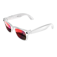 Nuevas Gafas Inteligentes Magnéticas Blancas W610 con IA de 800W, Activación por Voz, Transferencia Wi-Fi, Reproductor de Música y Fotos, Llamadas BT, para Exteriores