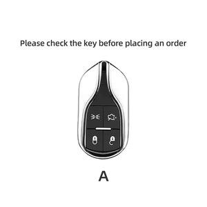 Funda Protectora para Llavero Compatible con <span class=keywords><strong>Maserati</strong></span> Quattroporte Levante <span class=keywords><strong>Ghibli</strong></span>, Carcasa para Llave, Llavero - Product Image 4