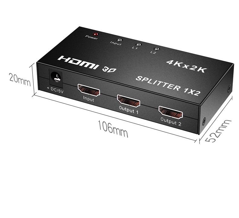 3 Ports HD-MI Switch 3x1 4K HD-MI Switch 3 in 1 out Hub HD-MI Switcher Splitter Adapter for projector HD-TV XBox PS4