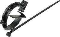 Arrowhead Fixation Nylon PA66 Push Mount Cable Zip Tie Attaches de câble confortables pour voitures Attache spéciale non déformée