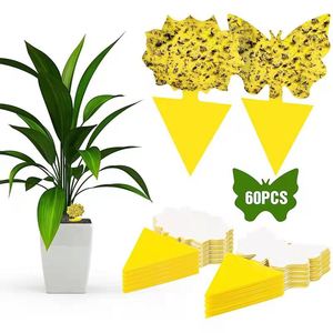 Piège à <span class=keywords><strong>papillons</strong></span> ou d'autres dessins animés, double face, collant, bleu et jaune, design de bande dessinée - Product Image 6