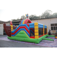 Vente chaude Parc de jeux commercial Parcours d'obstacles Château gonflable Thème licorne