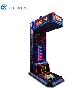 Macchina da Boxe Zormen Source Factory Critical Hit, Gioco Arcade a Moneta per Test di Forza con Luce RGB e Dispenser Premi - Product Image 5