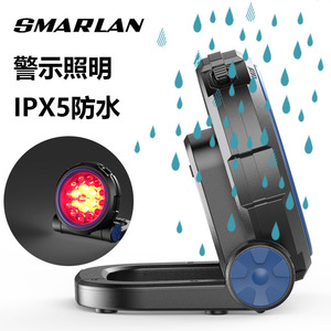ไฟฉุกเฉินสมาร์แลน ไฟฉาย LED กันน้ำ IPX5 พับได้ หมุนได้ ใช้เป็นพาวเวอร์แบงค์สำหรับกิจกรรมกลางแจ้ง - Product Image 1