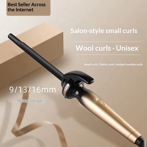 Fer à boucler électrique en titane pour boucles volumineuses, franges et permanentes Morgan, à ions négatifs, coiffage longue durée, sans dommages, usage professionnel en salon - Product Image 2