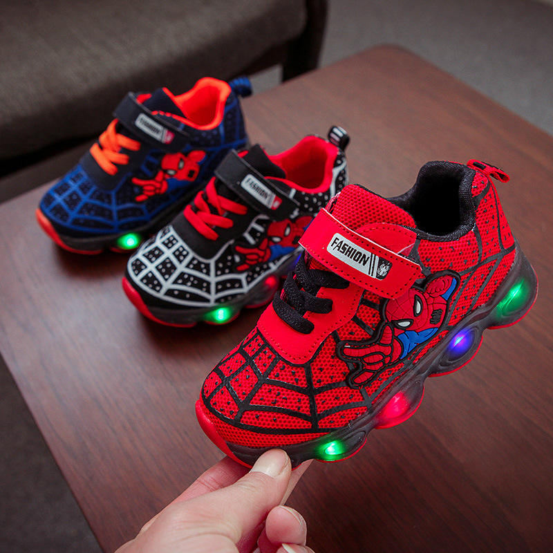 cool spiderman shoes