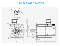 STABLECU 750W Servomoteur électrique AC 20kw 2000RPM - Certifié CE/ISO/FCC/ROHS avec encodeur, moteur AC CANOPEN/ETHERCAT
