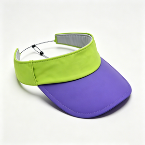 Unisex Sport Sun Visor <b>Hat</b> Curved Ponytail Hole UV Protection Wide Summer Beach Outdoor Lightweight Quick Dry Headwear Wholesale - Product Image 4