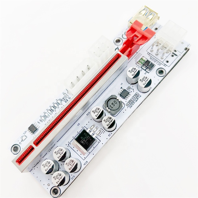 riser Ver010s Plus Pci-e Express Riser 6pin 1x To 16x Card Extender Usb 3.0 Gpu Cable Ver010s Plus