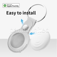 Localizador de Dispositivos Inteligentes a Prueba de Agua de Plástico de Alta Calidad, Compatible con Find My y Google Find Hub, para Encontrar Objetos Perdidos