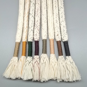 Cordon de serrage en coton multicolore avec pompon et détails de colle émaillée, pour pantalon, sweat-shirt, casquette et pantalon de sport - Product Image 1
