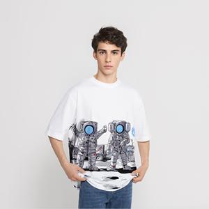 Tùy Chỉnh Dtg In Theo Yêu Cầu Của Nam Giới In Kỹ Thuật Số T-Shirts OEM Thương Hiệu Logo In Kỹ Thuật Số Trực Tiếp Để May T Áo Sơ Mi - Product Image 2