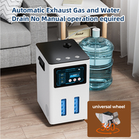 Mesin Inhalasi Hidrogen ZKM 1800ML dengan 3 Outlet Gas Tenaga Listrik untuk Penggunaan Rumah Tangga, Dapat Digunakan Secara Bersamaan untuk 2 Orang