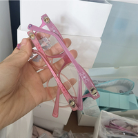 Stock marque mignon lunettes acétate enfants Transparent couleur à la mode nuances cadres enfants lunettes pour garçon filles lunettes optiques
