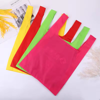 Tas Belanja Lipat Ramah Lingkungan - Tas Belanja Reusable dari Bahan Ripstop Nylon/Polyester