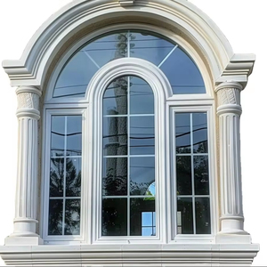 GRC Doors and windows Decoration Carved Eaves Arch Column Cornice Construction <strong>Components</strong> - Product Image 1