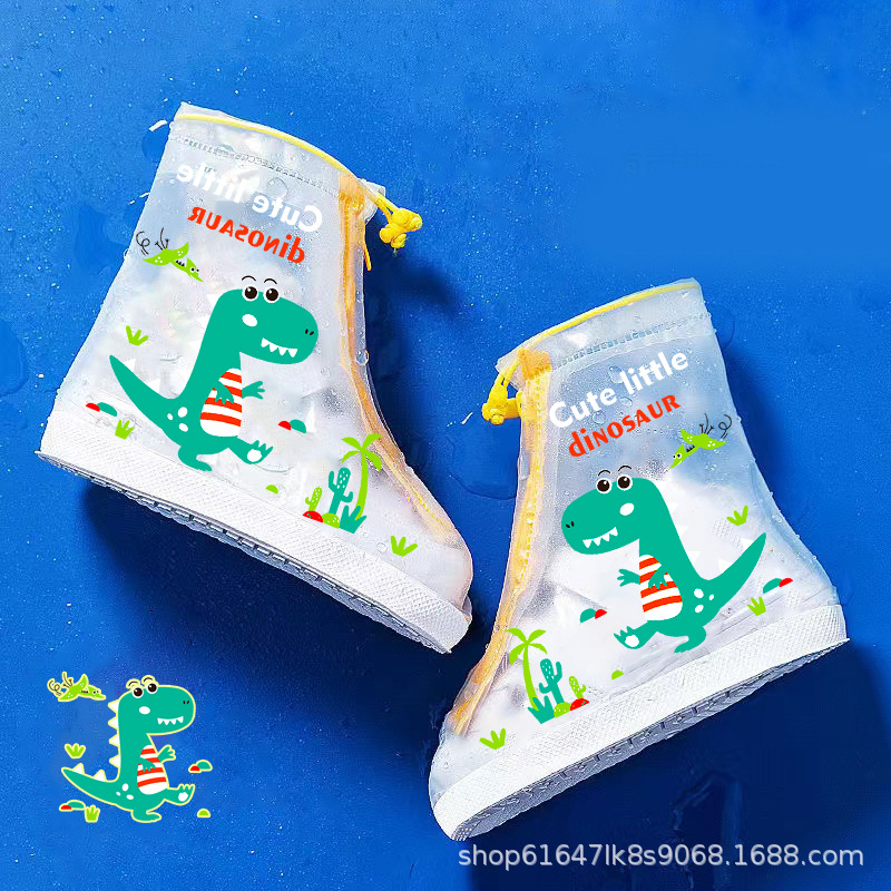 Petit dinosaure (fermeture éclair + imperméable) - s (pointure 27-28)