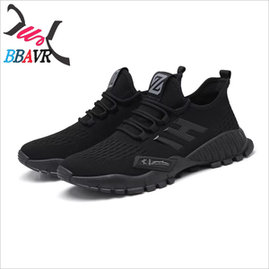 Chaussures de sport décontractées pour hommes, baskets de course à semelle épaisse, deux couleurs, vente en gros, services OEM ODM acceptés, qualité supérieure - Product Image 1